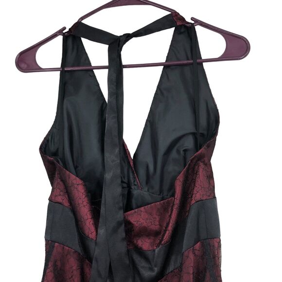 Jones of New York Evening Cocktail Dress, wedding party, Halter Style SZ 12 - Picture 6 of 10